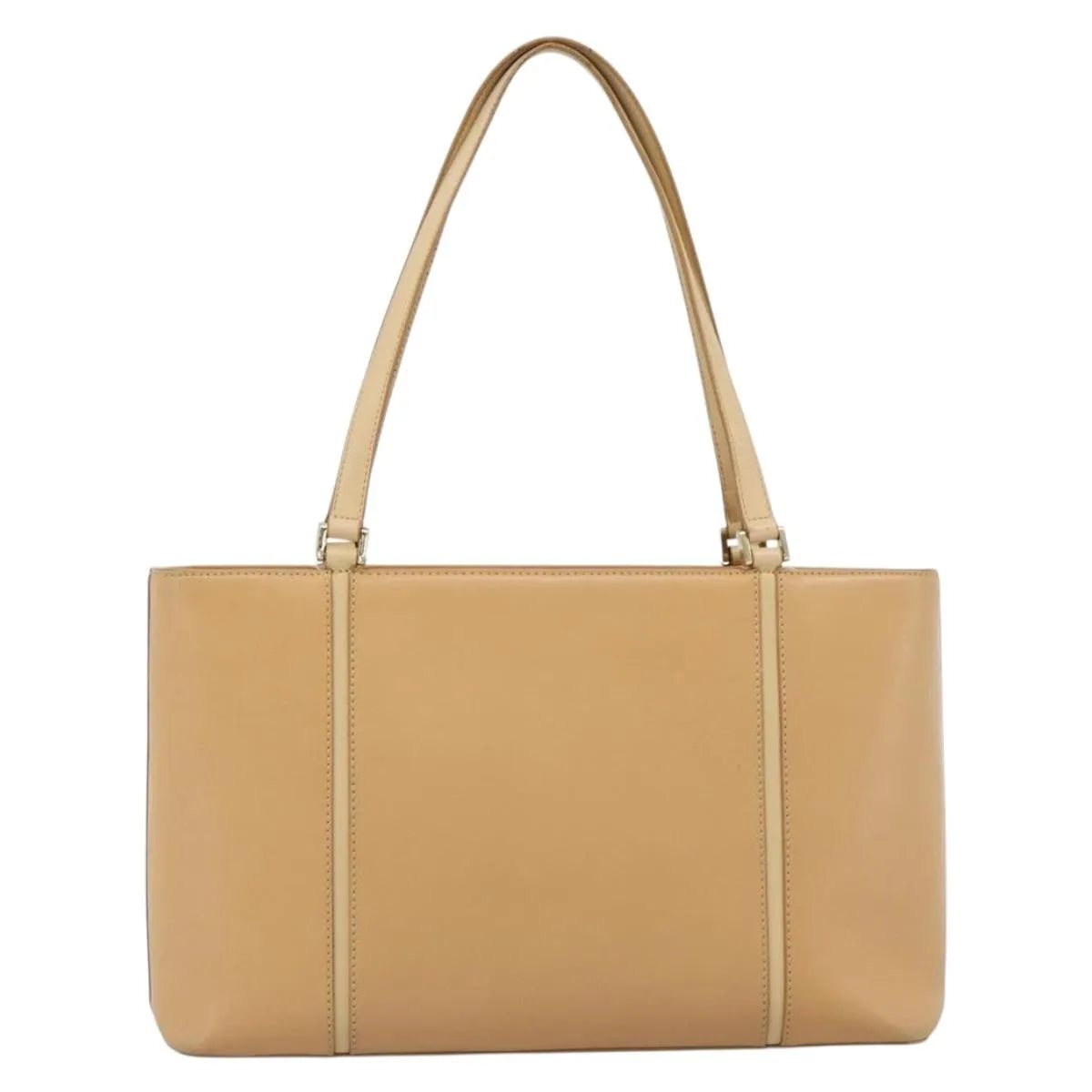 Burberry Vintage Leather Beige Leather Tote Bag Bag (Pre-Owned)