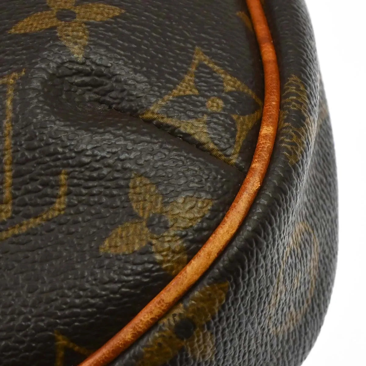 Louis Vuitton Odeon Monogram Canvas Brown Canvas Shoulder Bag Bag (Pre-Owned)