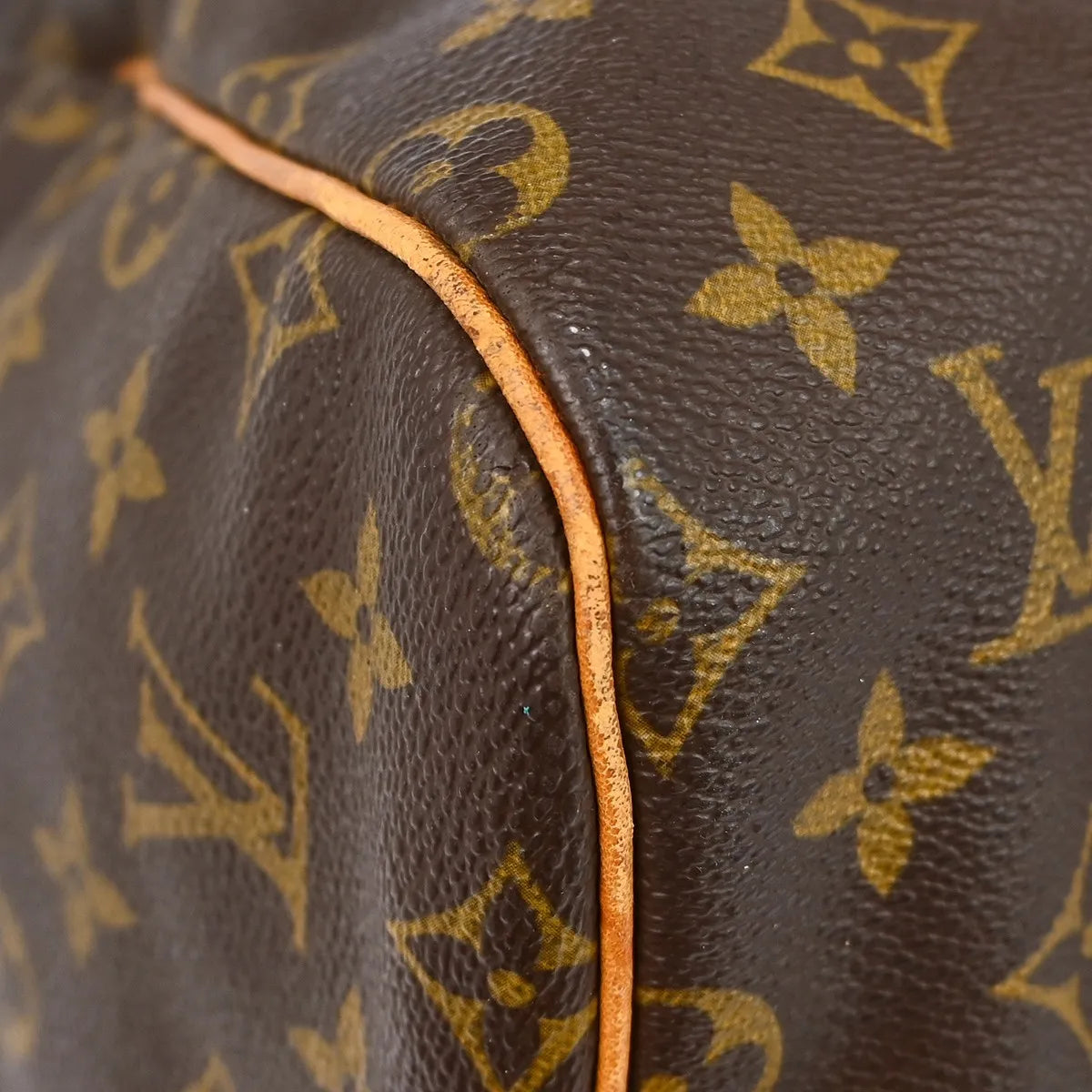 Louis Vuitton Keepall Monogram Brown Canvas Travel Bag Bag (Pre-Owned)