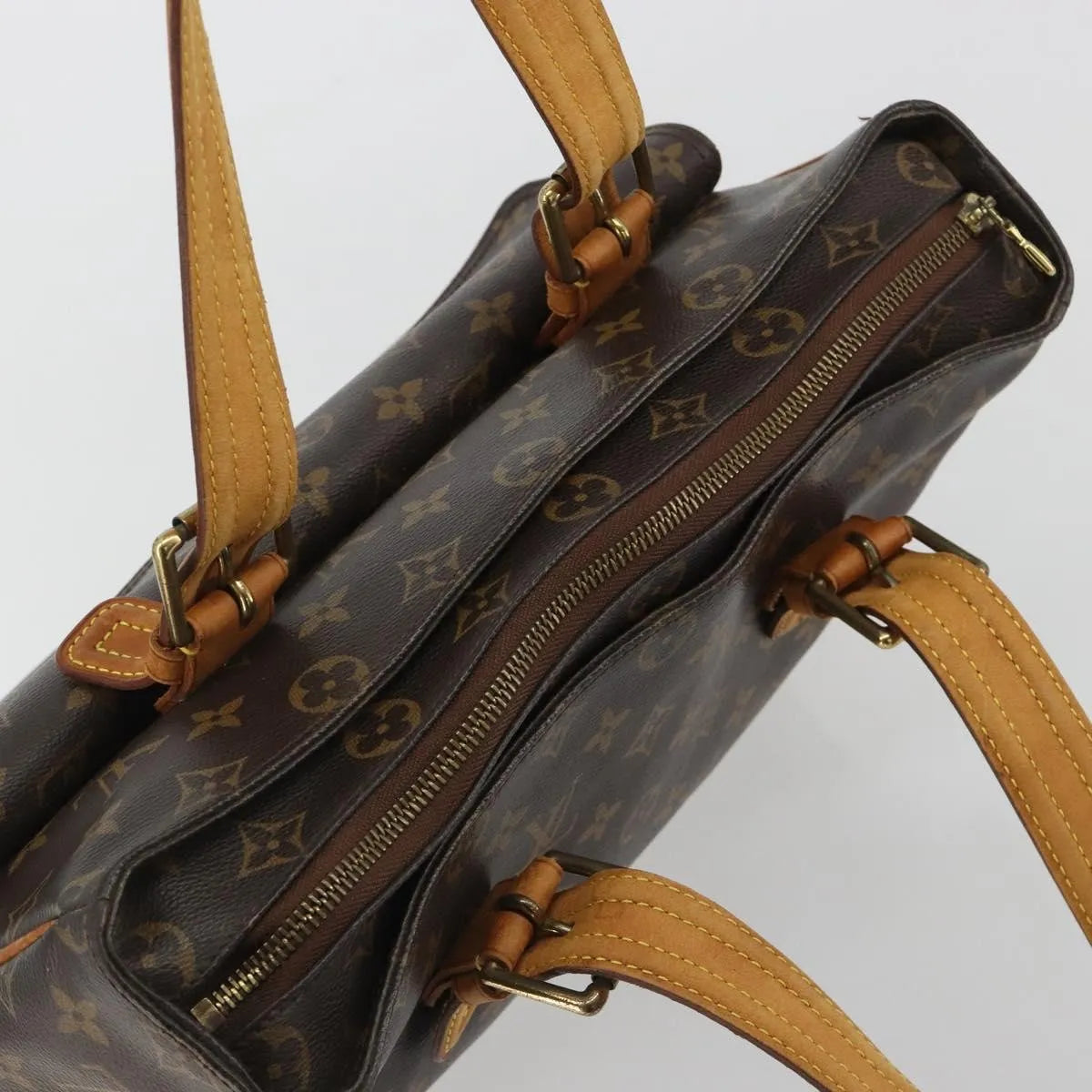 Louis Vuitton Multipli Cite Monogram Canvas Brown Canvas Shoulder Bag Bag (Pre-Owned)
