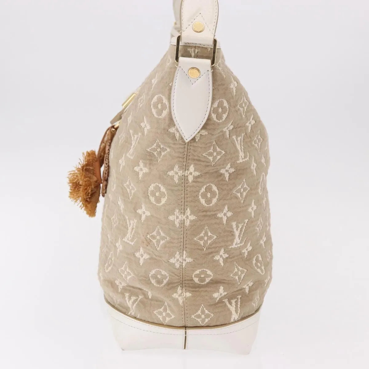 Louis Vuitton Besace Handbag Monogram Sabbia Beige Canvas Shoulder Bag Bag (Pre-Owned)