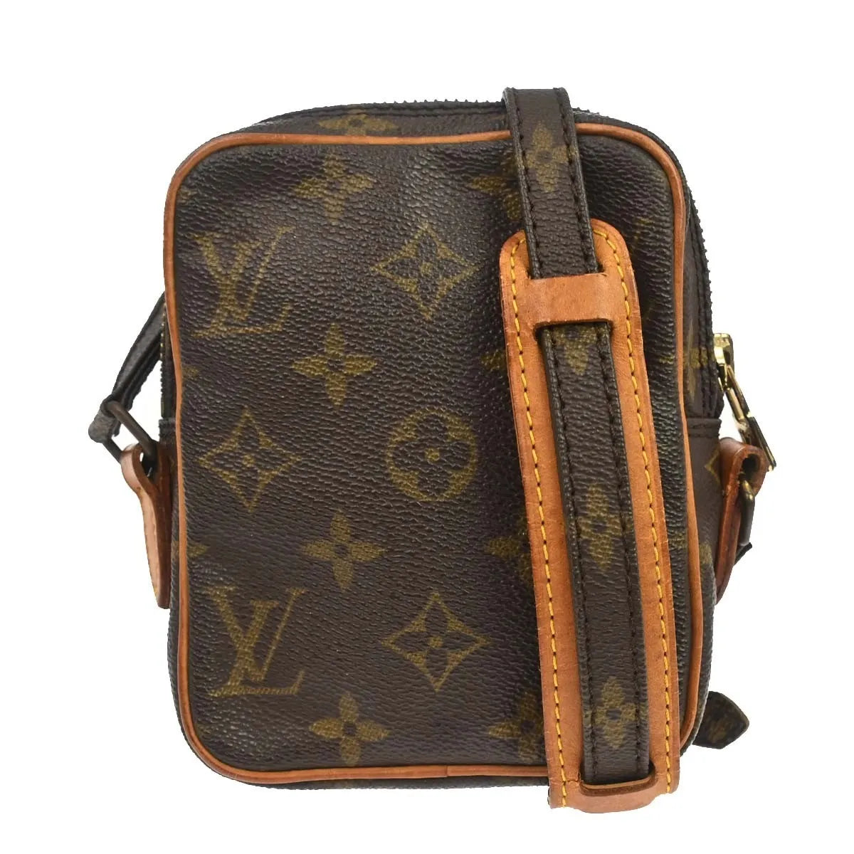 Louis Vuitton Danube Monogram Canvas Brown Canvas Shoulder Bag Bag (Pre-Owned)