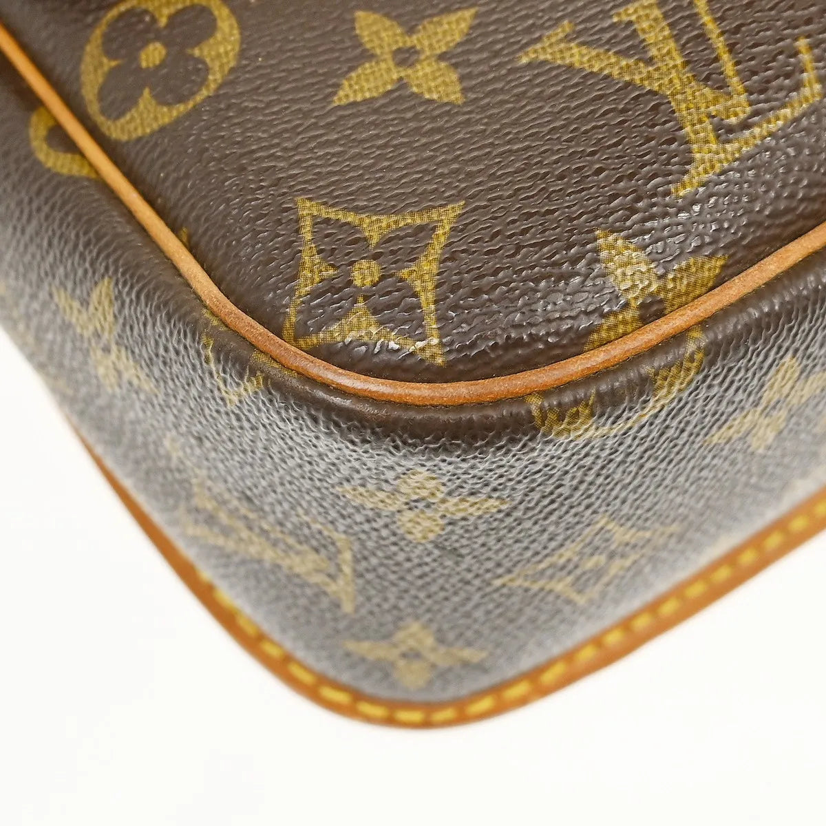 Louis Vuitton Sologne Monogram Canvas Brown Canvas Shoulder Bag Bag (Pre-Owned)