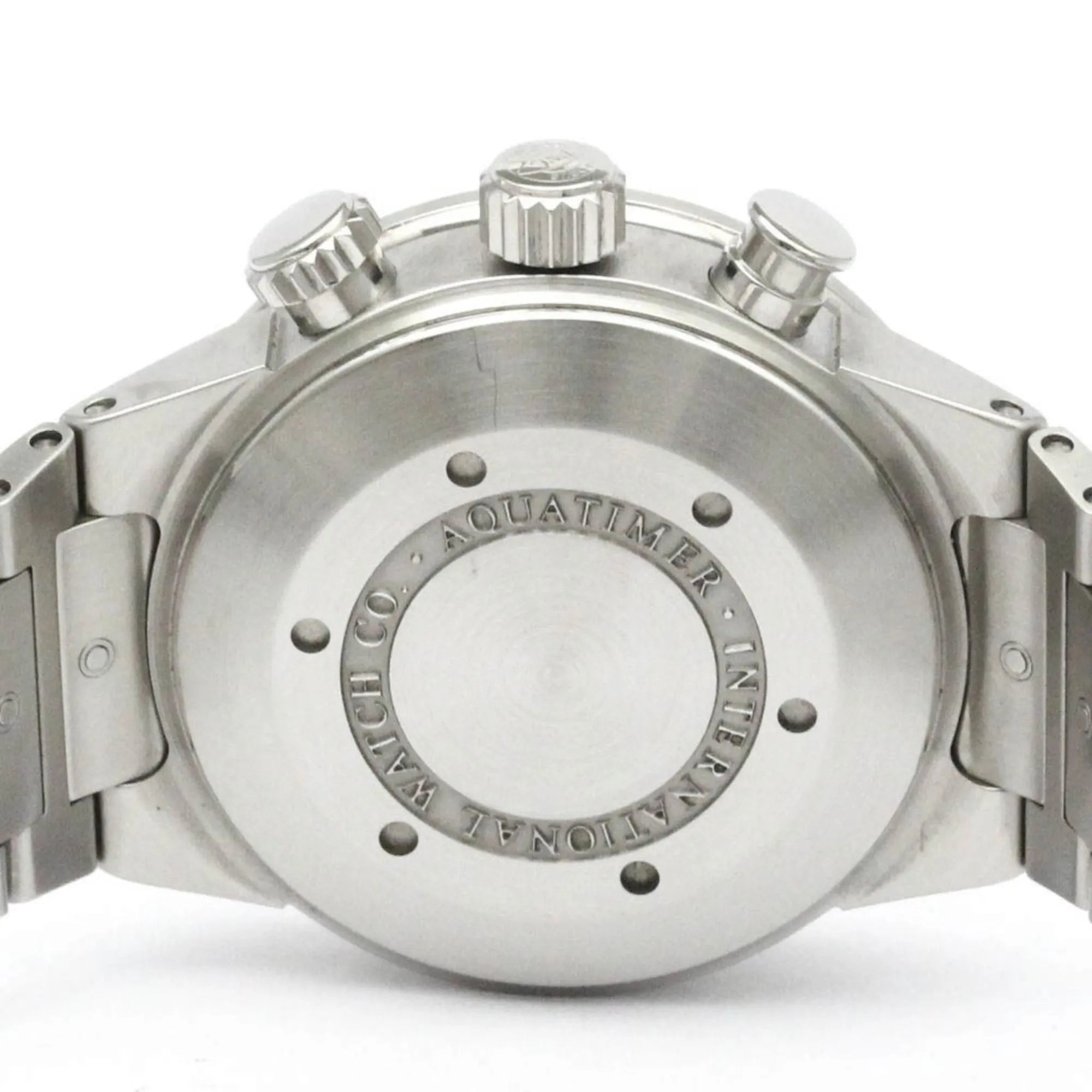 Iwc Schaffhausen Aquatimer Chronograph Automatic Stainless Steel Watch (Pre-Owned)