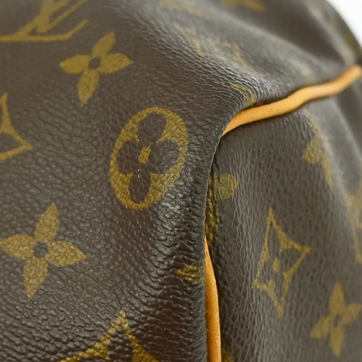 Louis Vuitton Keepall Bag Monogram Canvas Brown Canvas Travel Bag Bag (Pre-Owned)