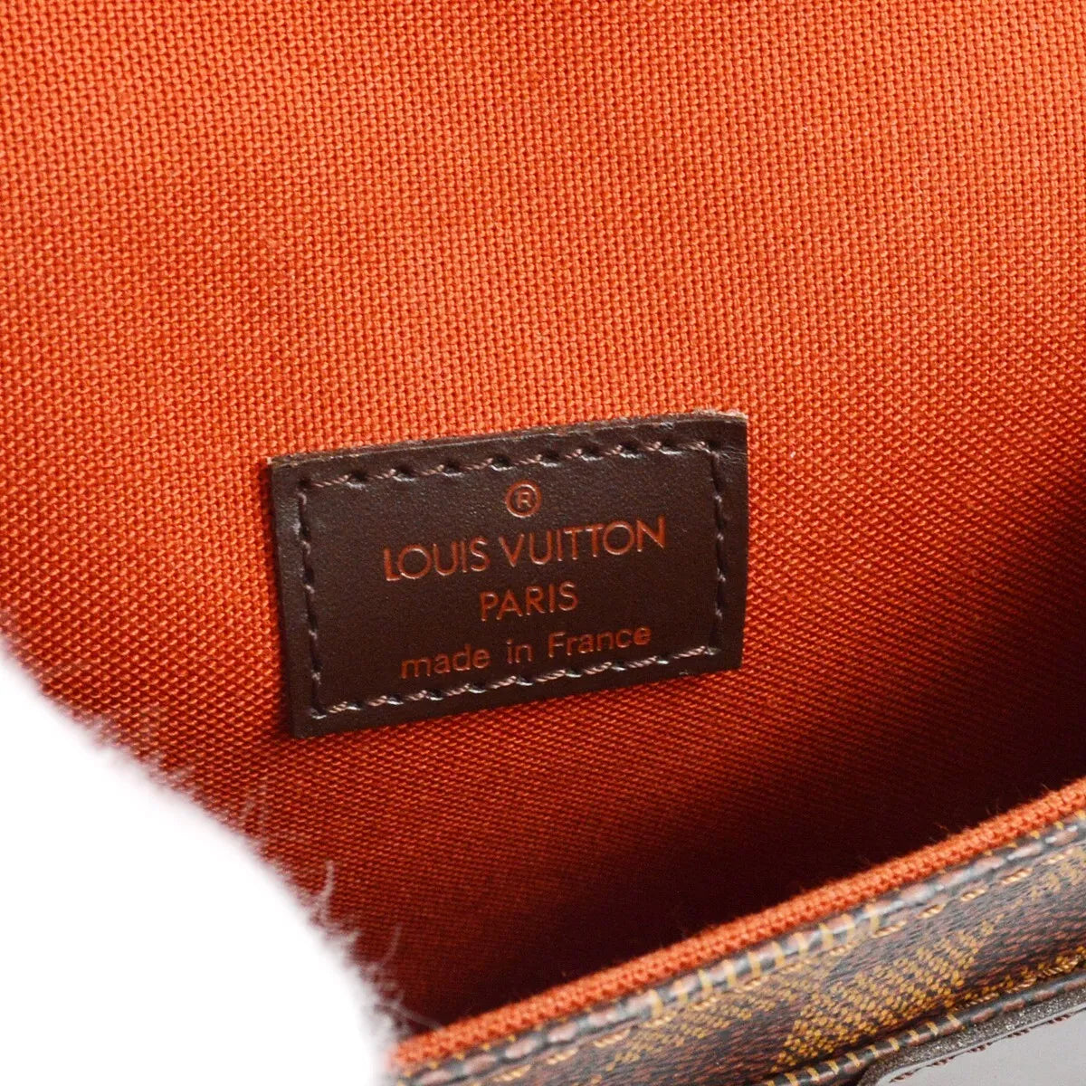 Louis Vuitton Portobello Messenger Damier Brown Canvas Clutche & Pouche Bag (Pre-Owned)