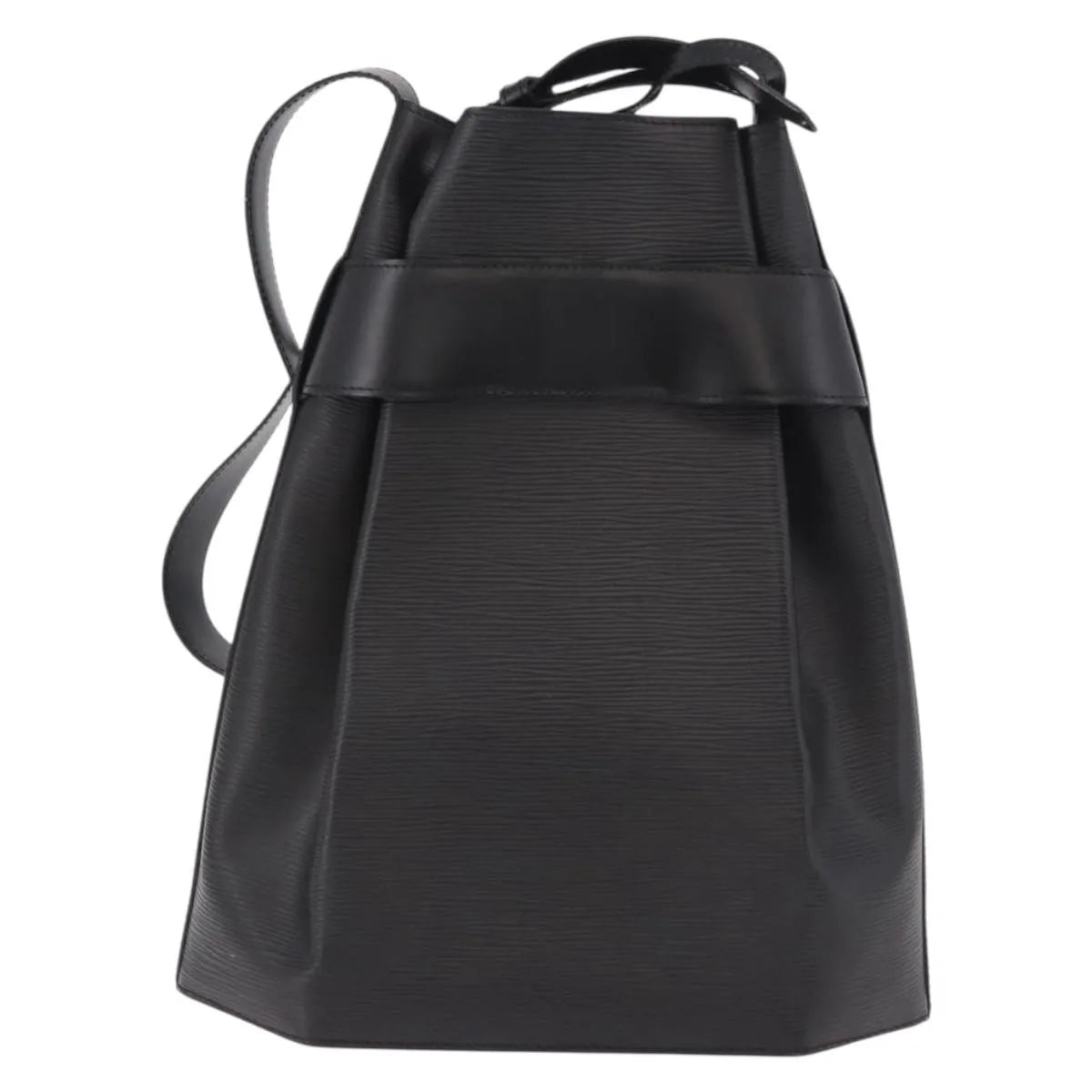 Louis Vuitton Vintage Sac D'epaule Handbag Epi Leather Black Leather Shoulder Bag Bag (Pre-Owned)