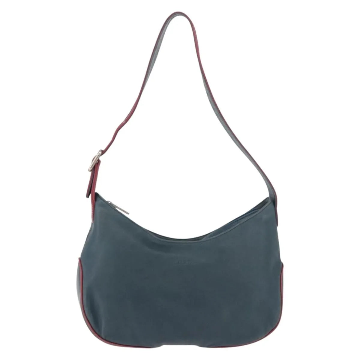 Loewe Vintage Leather Green Leather Shoulder Bag Bag (Pre-Owned)