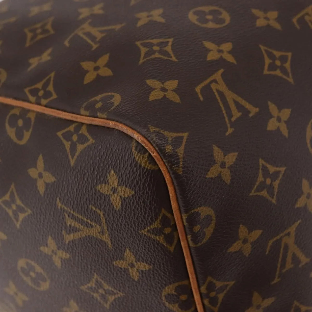 Louis Vuitton Keepall Monogram Canvas Brown Canvas Travel Bag Bag (Pre-Owned)