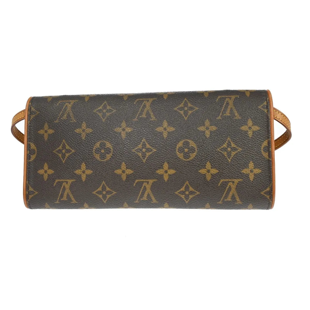 Louis Vuitton Twin Monogram Canvas Brown Canvas Clutche & Pouche Bag (Pre-Owned)
