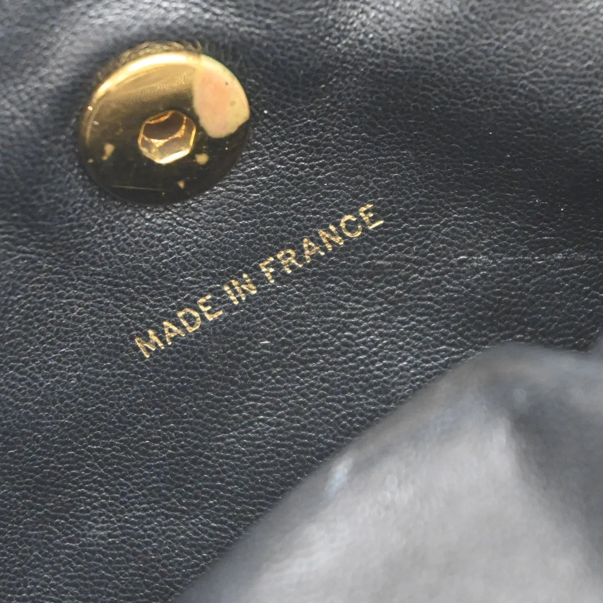 Chanel Duma Drawstring Quilted Leather Black Leather Backpack Bag (Pre-Owned)
