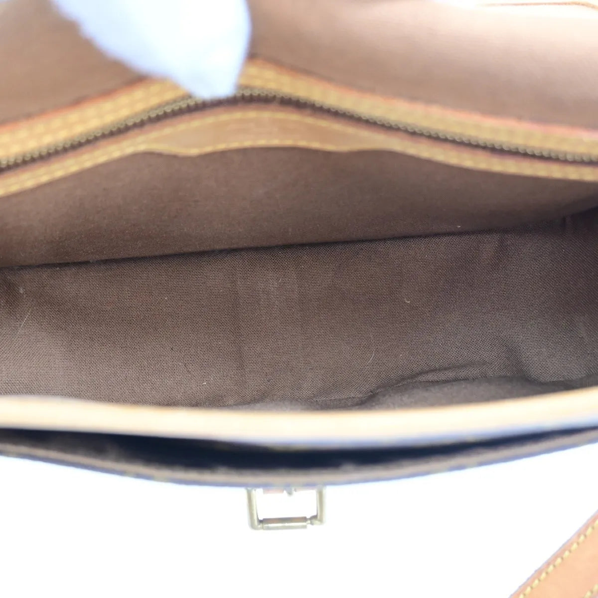 Louis Vuitton Sologne Monogram Canvas Brown Canvas Shoulder Bag Bag (Pre-Owned)