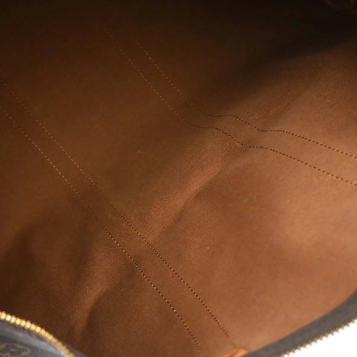 Louis Vuitton Keepall Monogram Canvas Brown Canvas Travel Bag Bag (Pre-Owned)