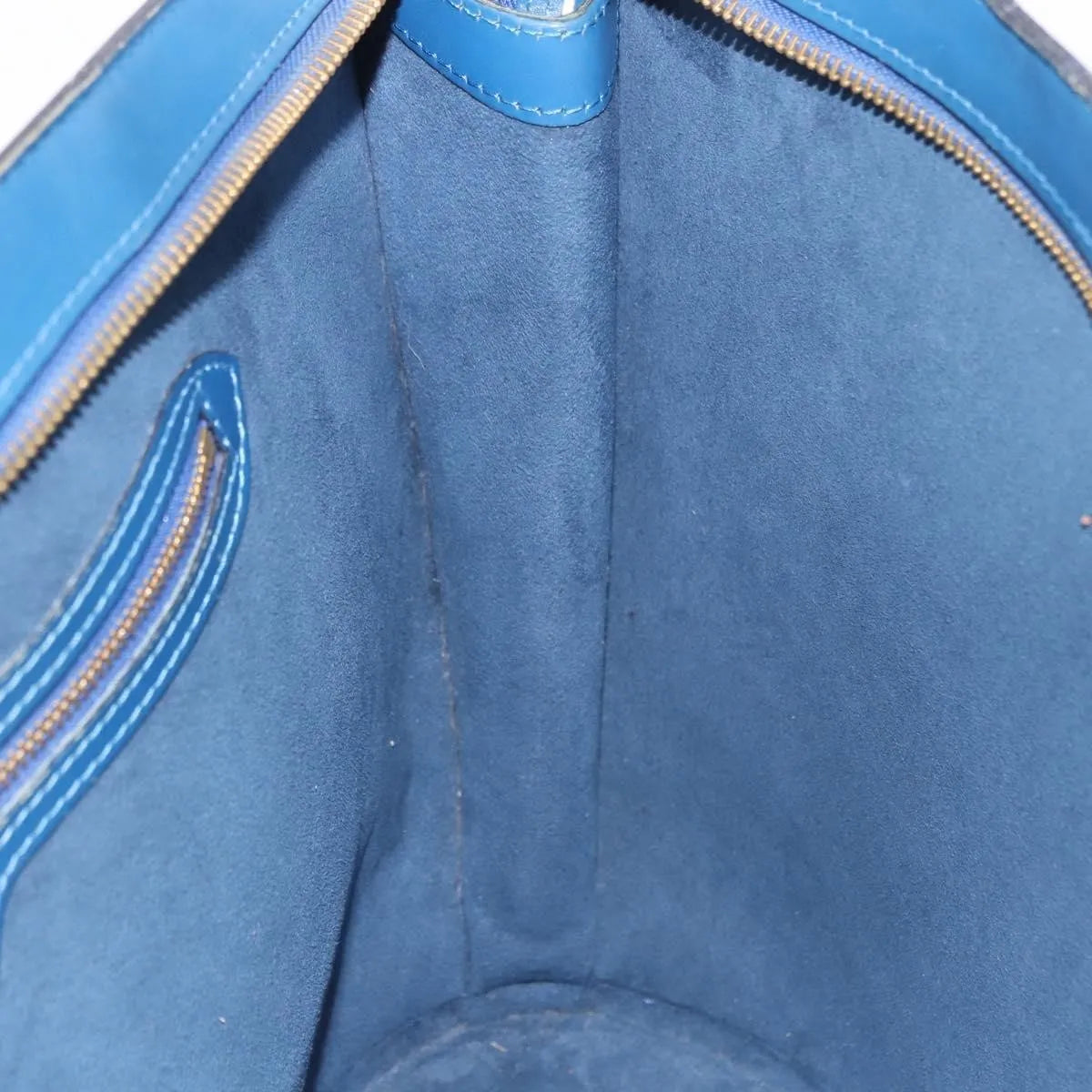 Louis Vuitton Saint Jacques Epi Blue Leather Shoulder Bag Bag (Pre-Owned)