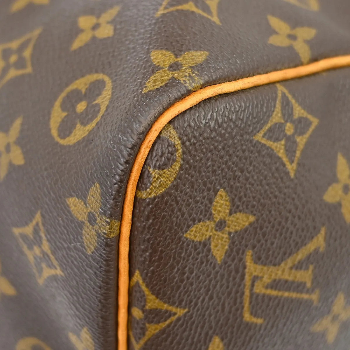 Louis Vuitton Keepall Monogram Canvas Brown Canvas Travel Bag Bag (Pre-Owned)