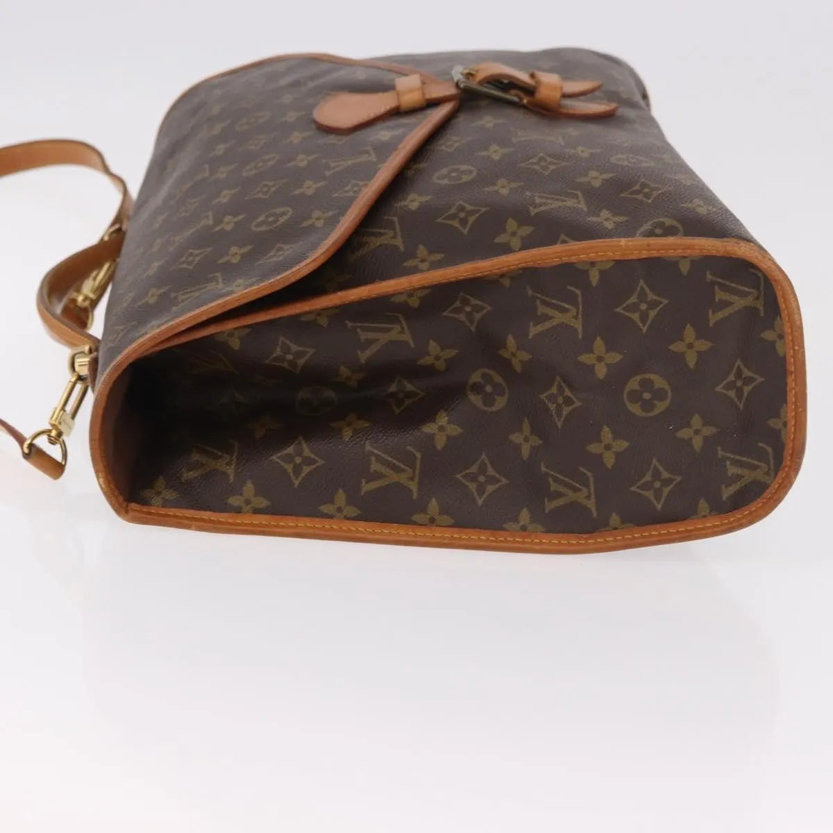 Louis Vuitton Beverly Monogram Canvas Brown Canvas Handbag (Pre-Owned)