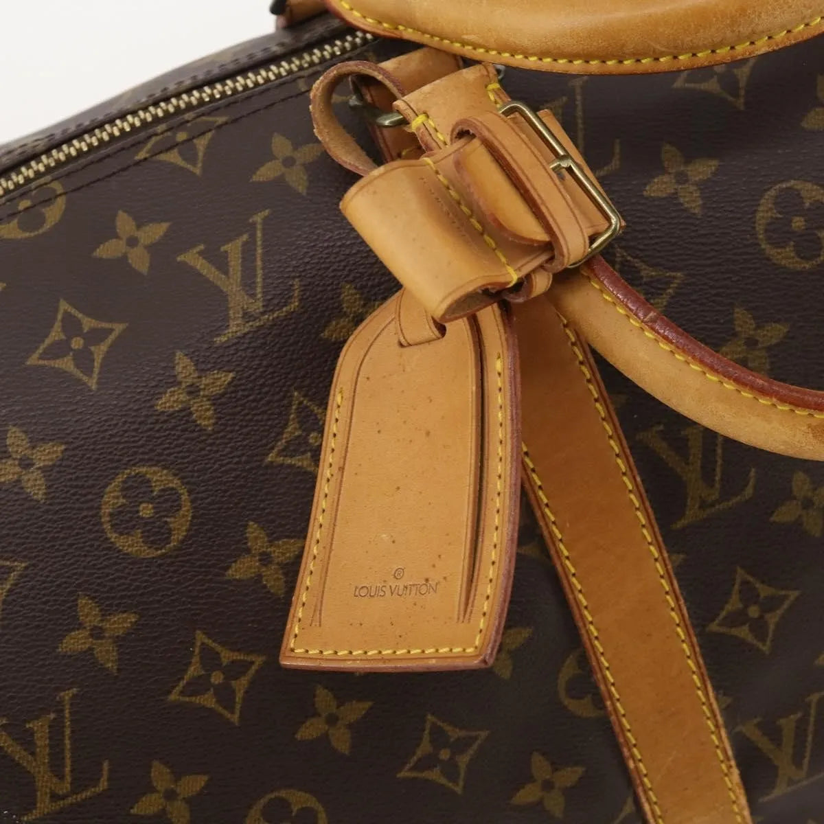 Louis Vuitton Keepall Monogram Canvas Brown Canvas Travel Bag Bag (Pre-Owned)