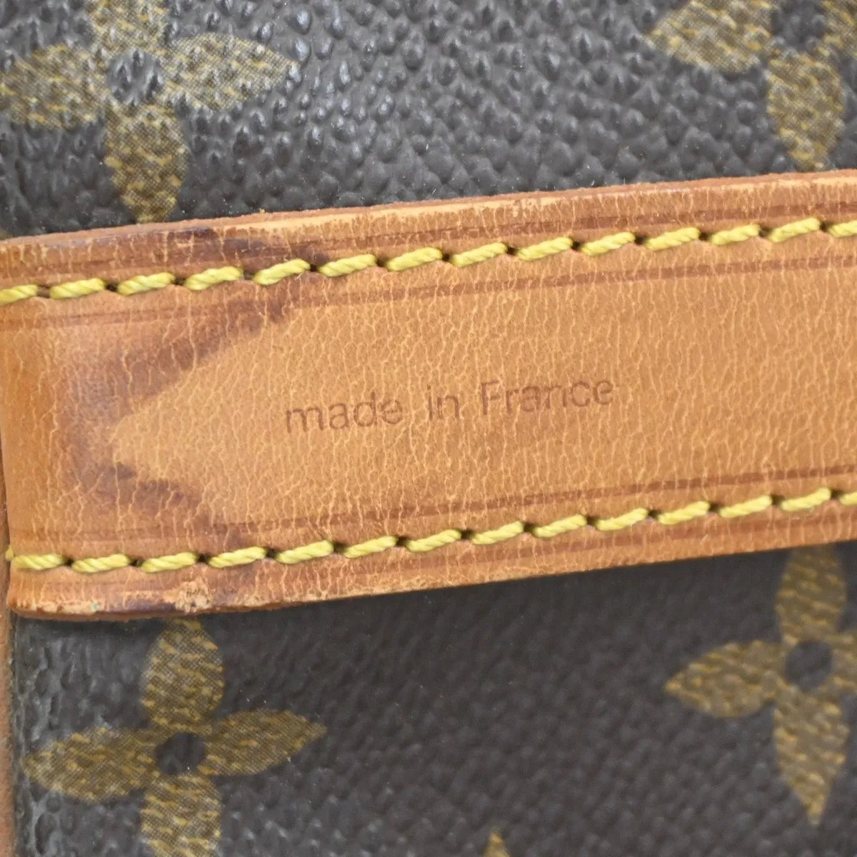 Louis Vuitton Petit Noe Monogram Canvas Brown Canvas Shoulder Bag Bag (Pre-Owned)