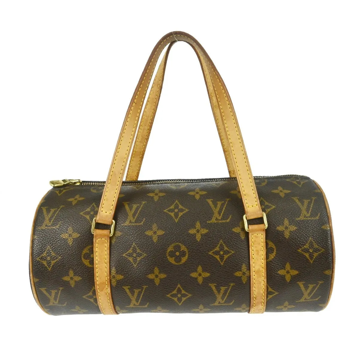 Louis Vuitton Papillon Handbag Monogram Canvas Brown Canvas Handbag (Pre-Owned)