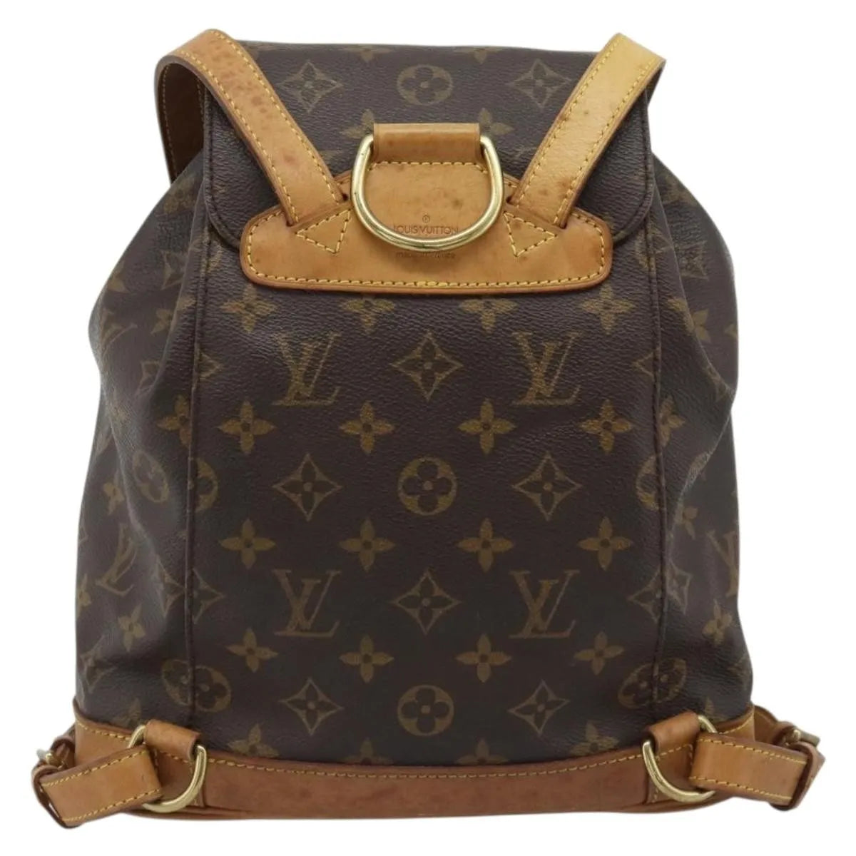 Louis Vuitton Montsouris Monogram Brown Canvas Backpack Bag (Pre-Owned)