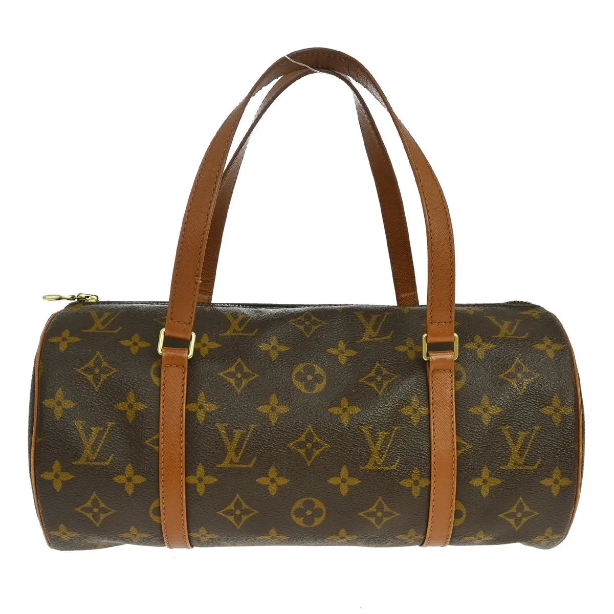 Louis Vuitton Papillon Handbag Monogram Canvas Brown Canvas Handbag (Pre-Owned)