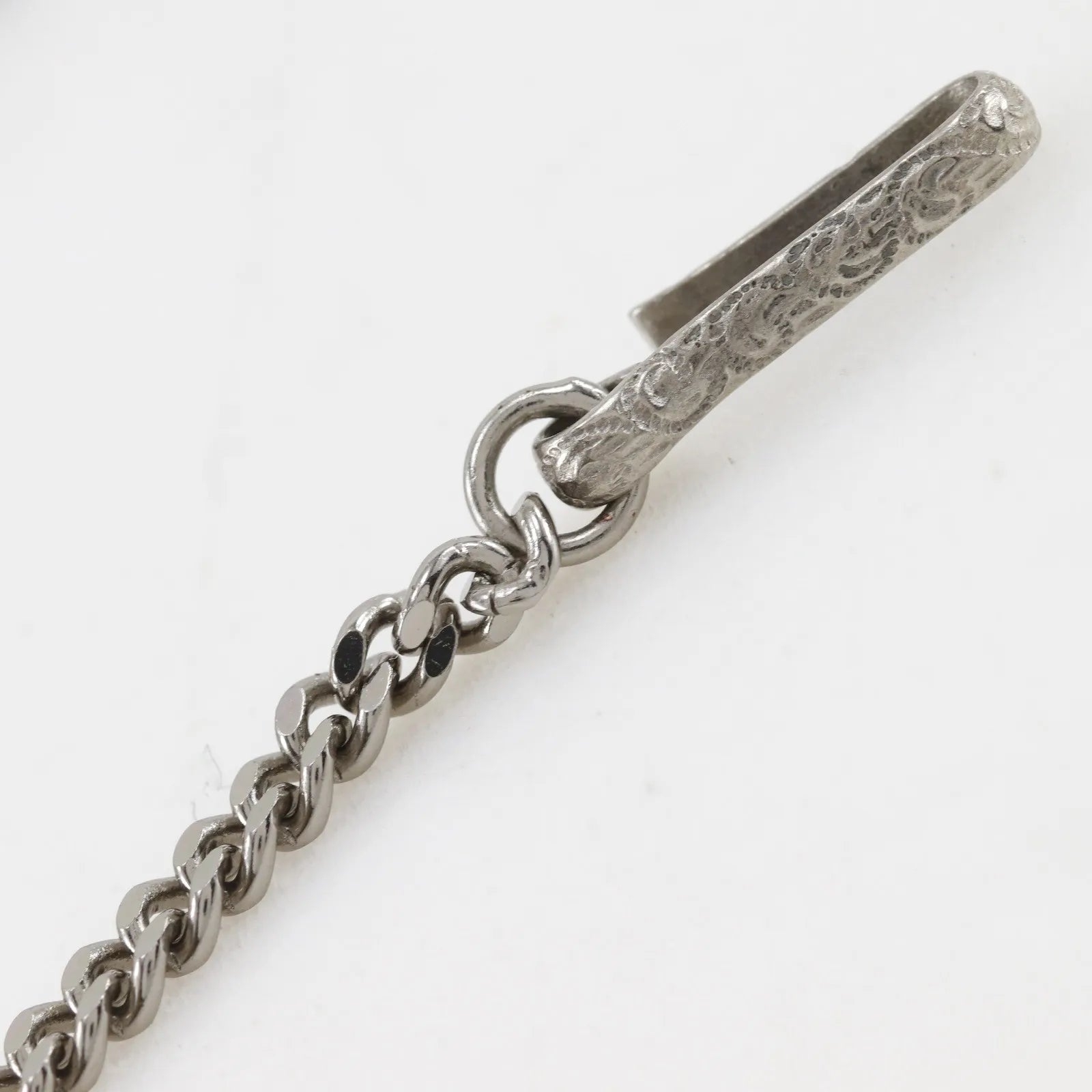 Chanel Cc Ball Drop Pendant Metal Silver Metal Necklace Jewelry (Pre-Owned)