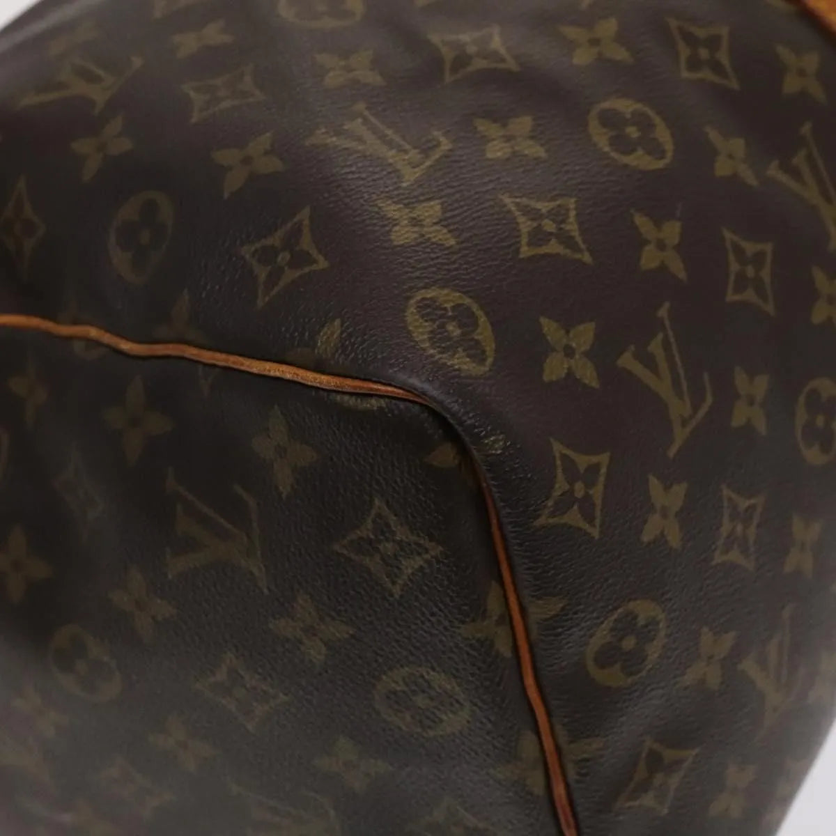 Louis Vuitton Keepall Monogram Canvas Brown Canvas Travel Bag Bag (Pre-Owned)