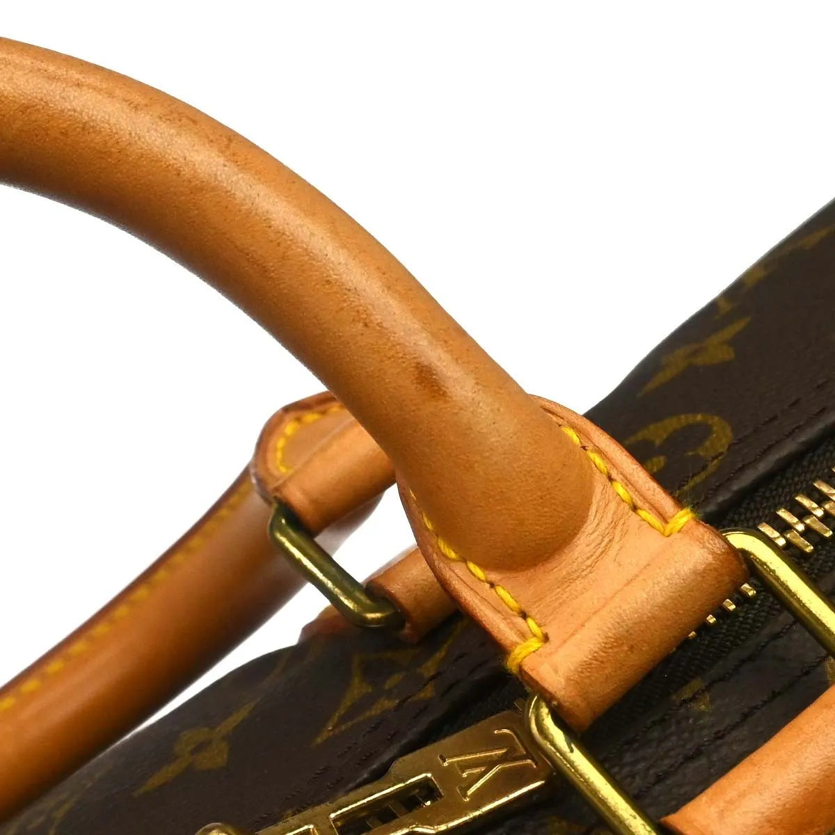 Louis Vuitton Keepall Monogram Canvas Brown Canvas Travel Bag Bag (Pre-Owned)