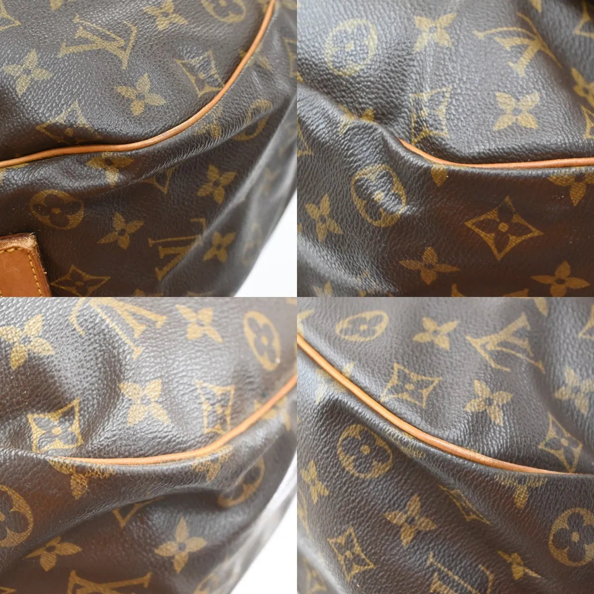Louis Vuitton Saumur Monogram Canvas Brown Canvas Shoulder Bag Bag (Pre-Owned)