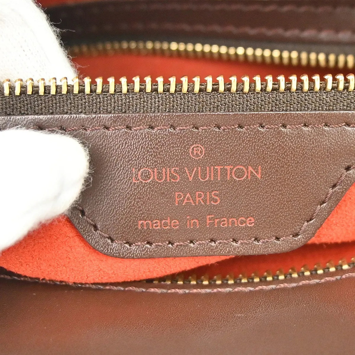 Louis Vuitton Venice Sac Plat Damier Ebene Brown Canvas Tote Bag Bag (Pre-Owned)