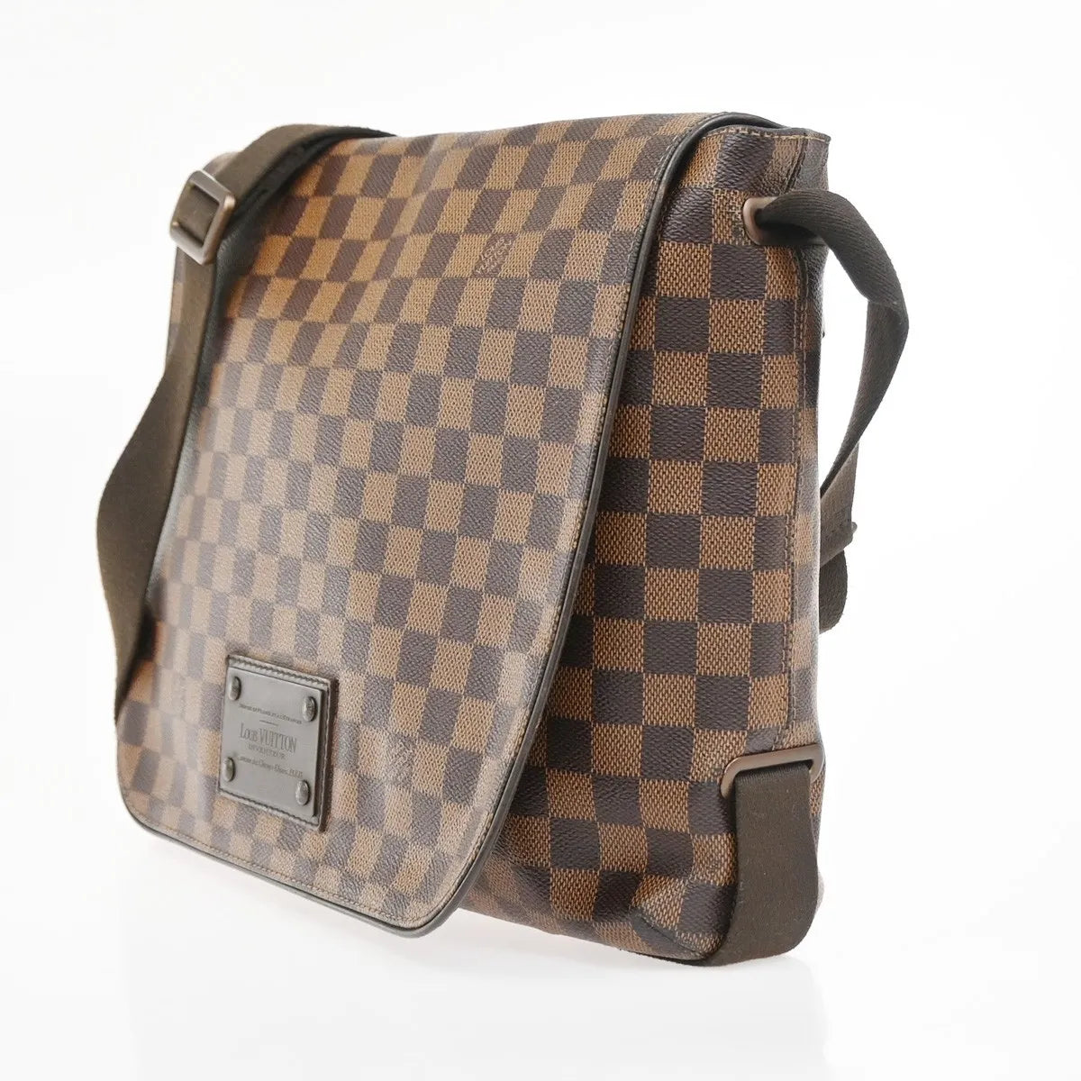 Louis Vuitton Brooklyn Damier Brown Canvas Shoulder Bag Bag (Pre-Owned)