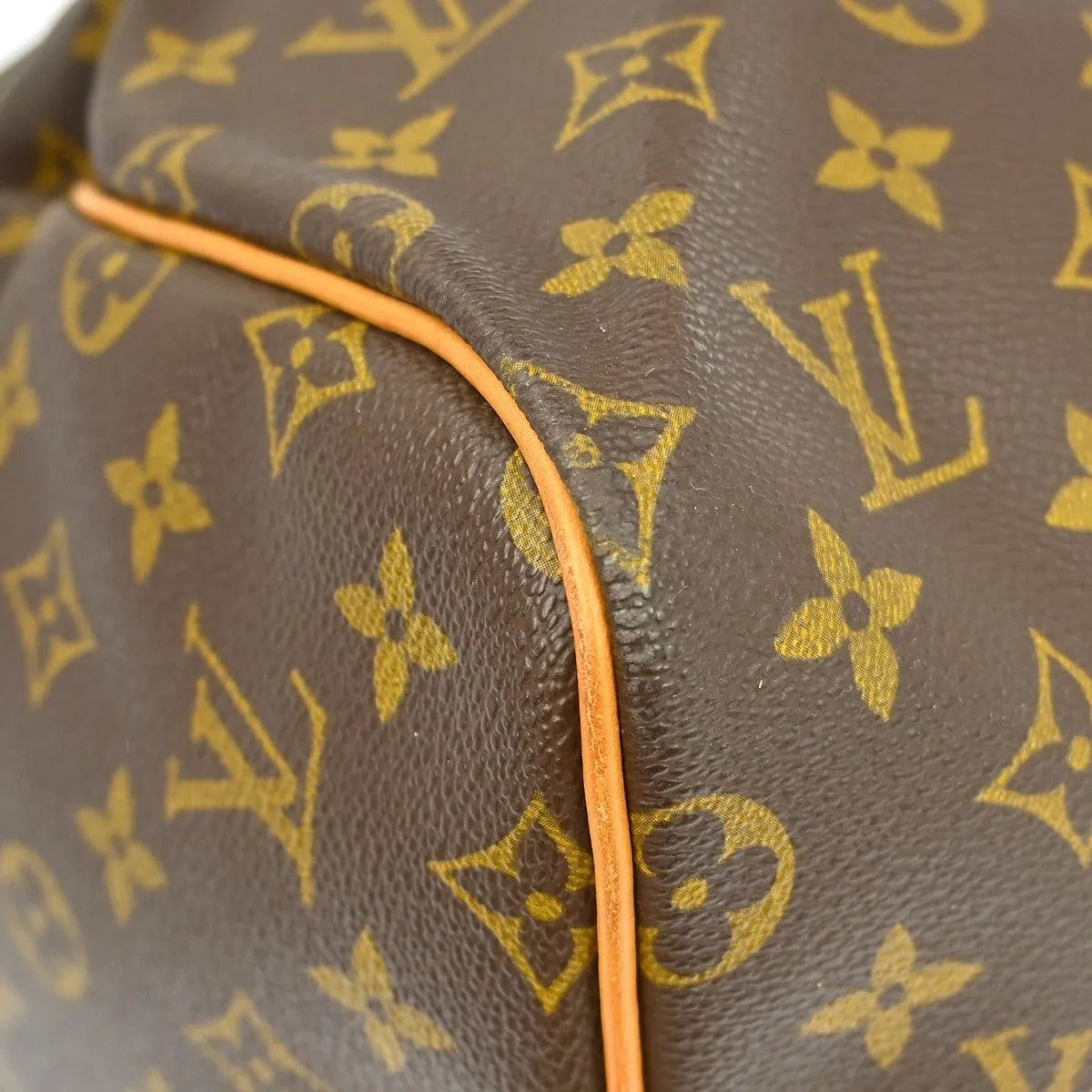 Louis Vuitton Keepall Monogram Canvas Brown Canvas Travel Bag Bag (Pre-Owned)