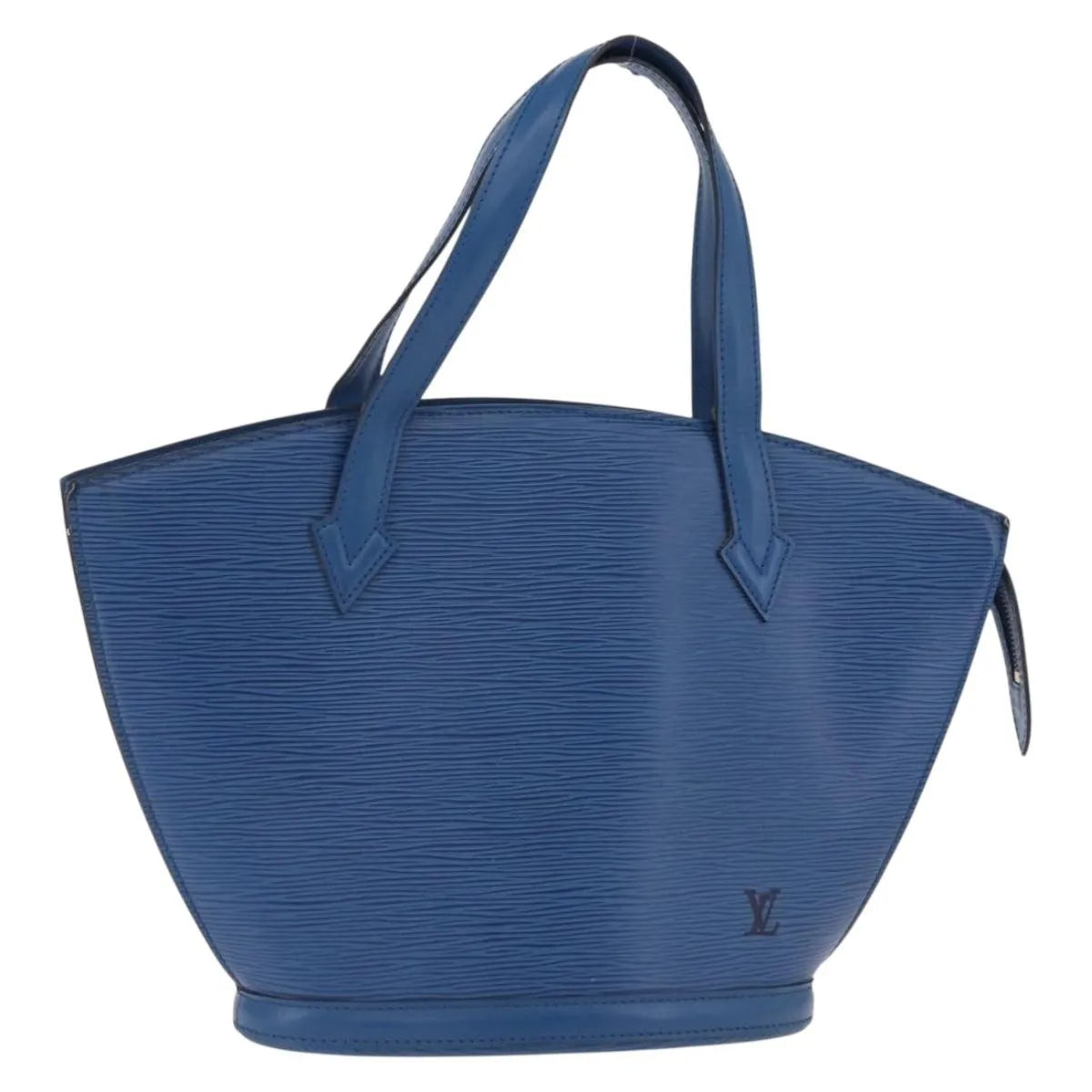 Louis Vuitton Saint Jacques Epi Blue Leather Shoulder Bag Bag (Pre-Owned)