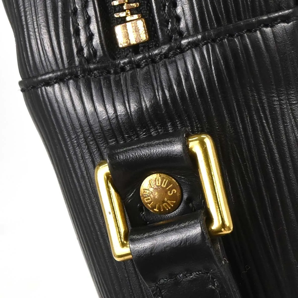 Louis Vuitton Trocadéro Epi Black Leather Shoulder Bag Bag (Pre-Owned)