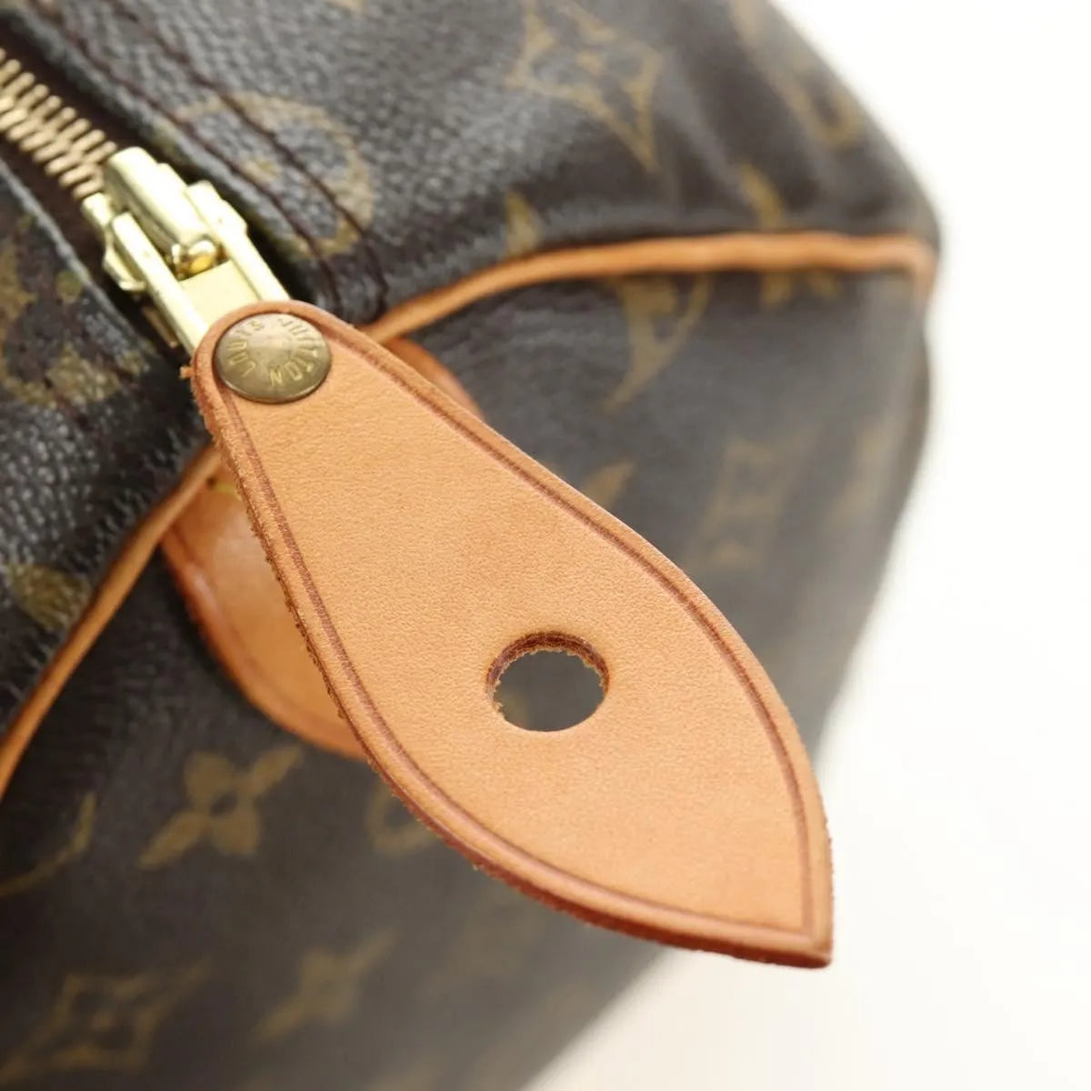 Louis Vuitton Speedy Monogram Canvas Brown Canvas Handbag (Pre-Owned)