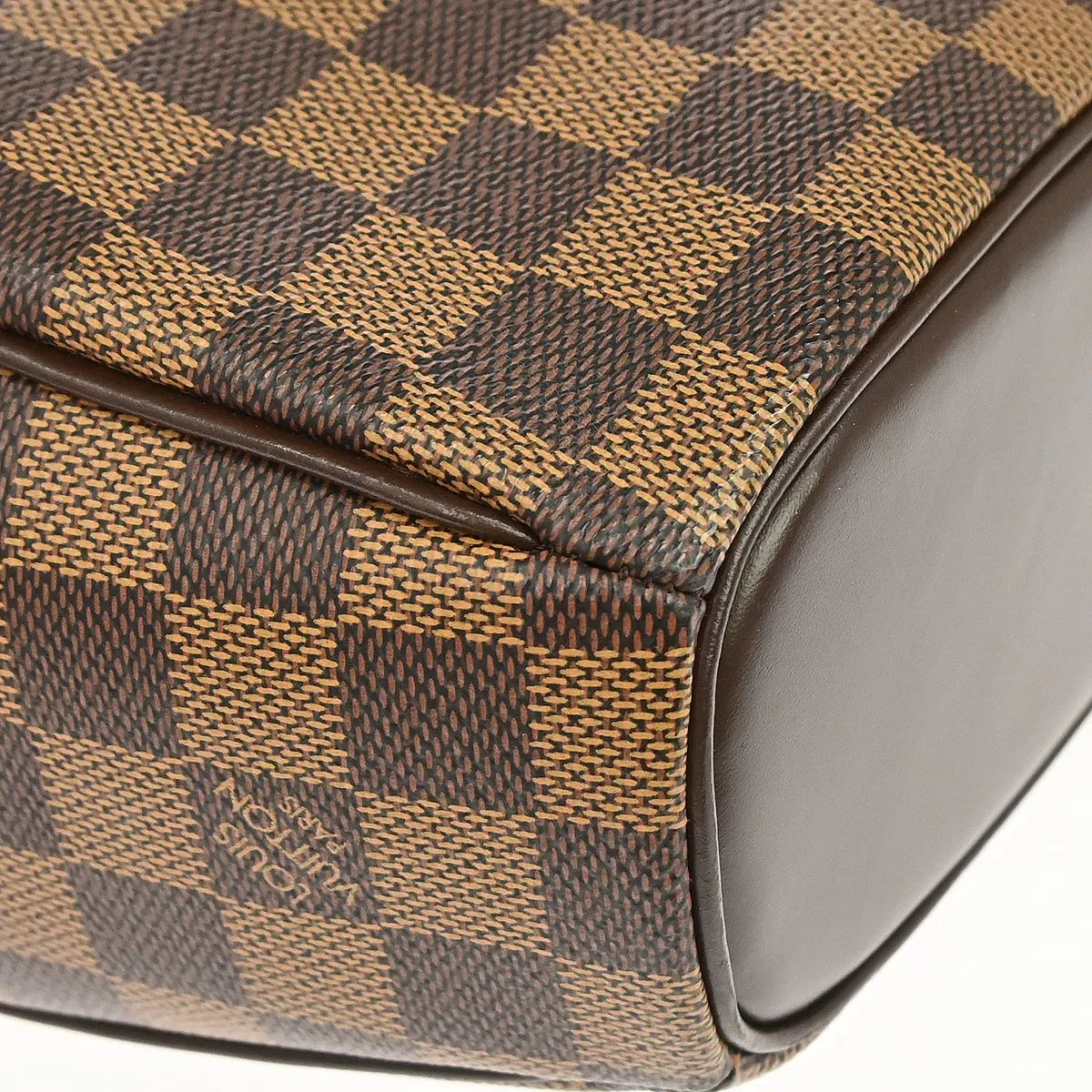 Louis Vuitton Sarria Damier Ebene Brown Canvas Handbag (Pre-Owned)
