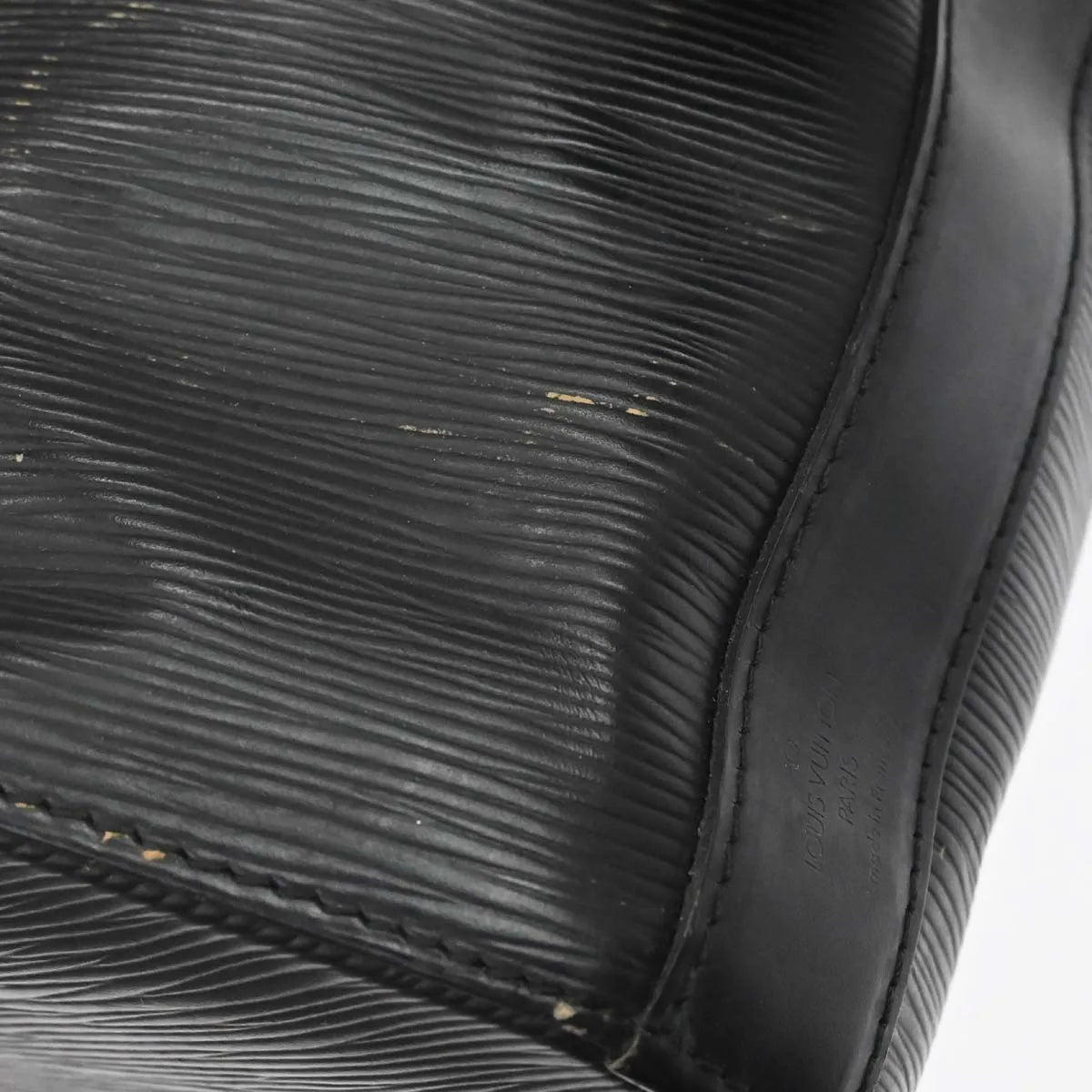 Louis Vuitton Sac A Dos Drawstring Epi Leather Black Leather Backpack Bag (Pre-Owned)