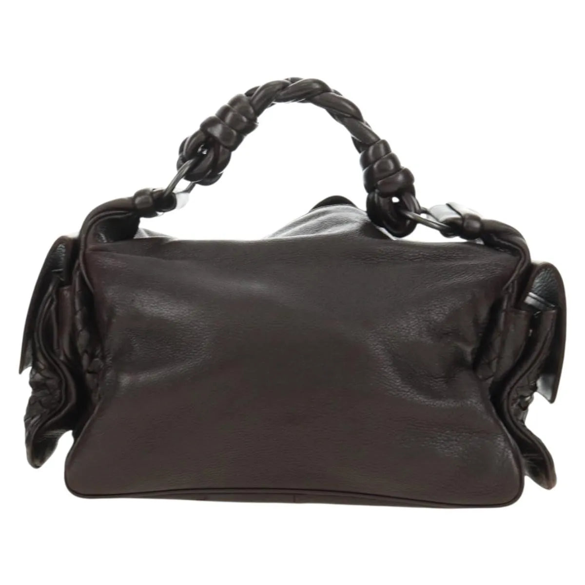 Bottega Veneta Cocker Hobo Leather Brown Leather Handbag (Pre-Owned)