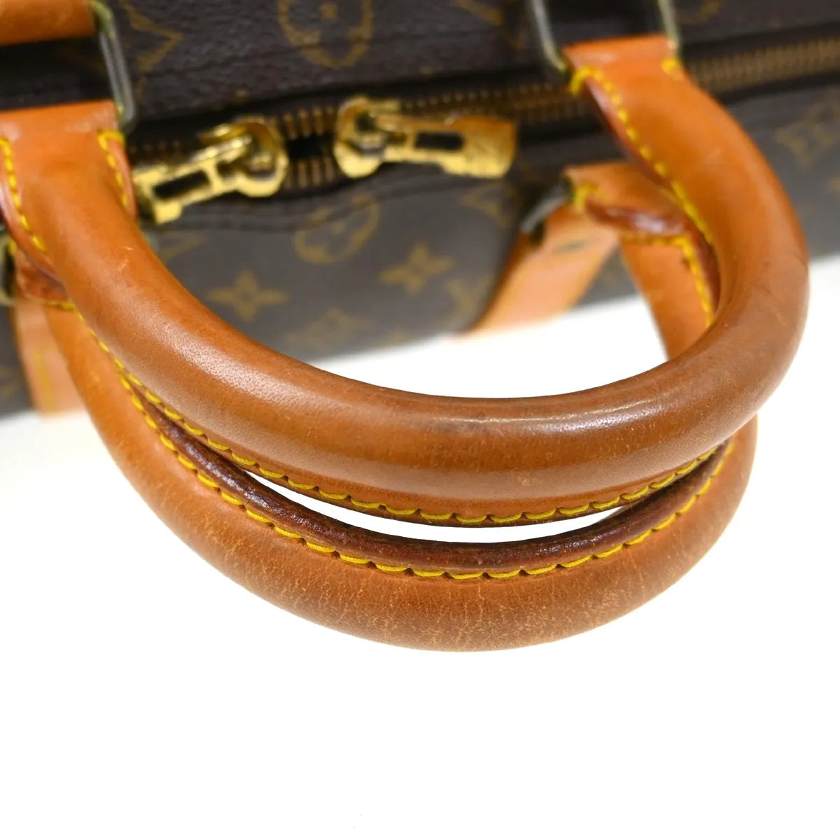 Louis Vuitton Keepall Bag Monogram Canvas Brown Canvas Travel Bag Bag (Pre-Owned)