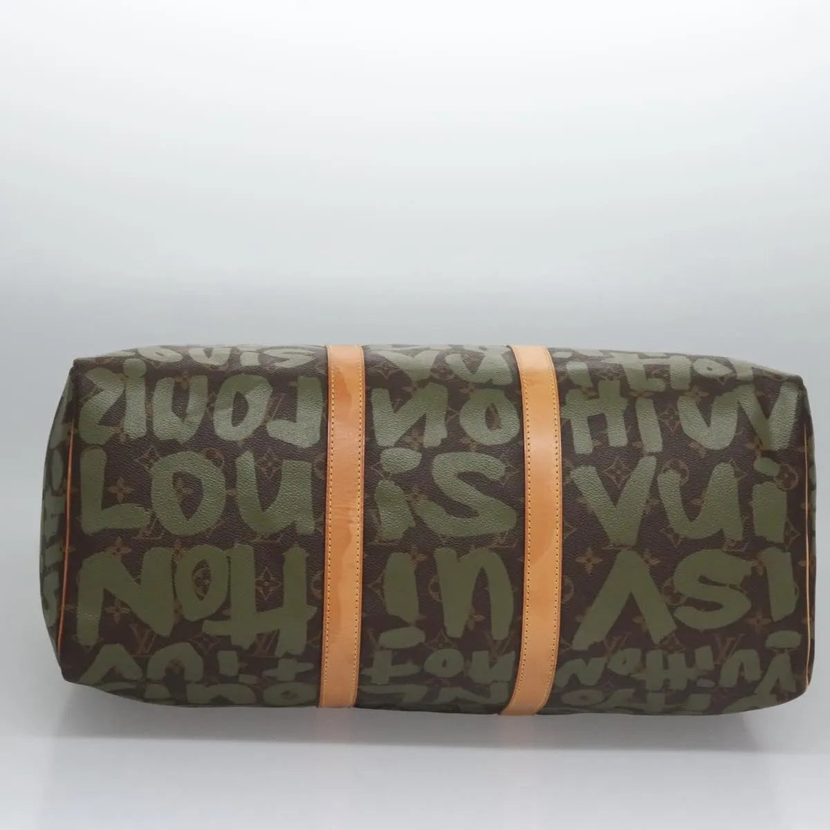 Louis Vuitton Keepall Limited Khaki Canvas Travel Bag Bag (Pre-Owned)