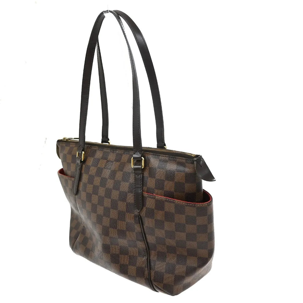 Louis Vuitton Totally Damier Brown Canvas Shoulder Bag Bag (Pre-Owned)