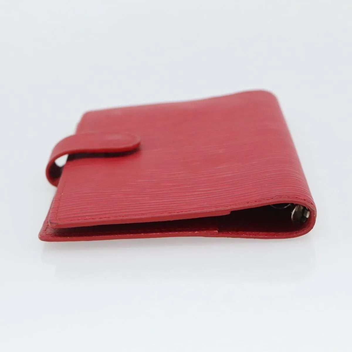 Louis Vuitton Agenda Cover Damier Red Leather Clutche & Pouche Bag (Pre-Owned)