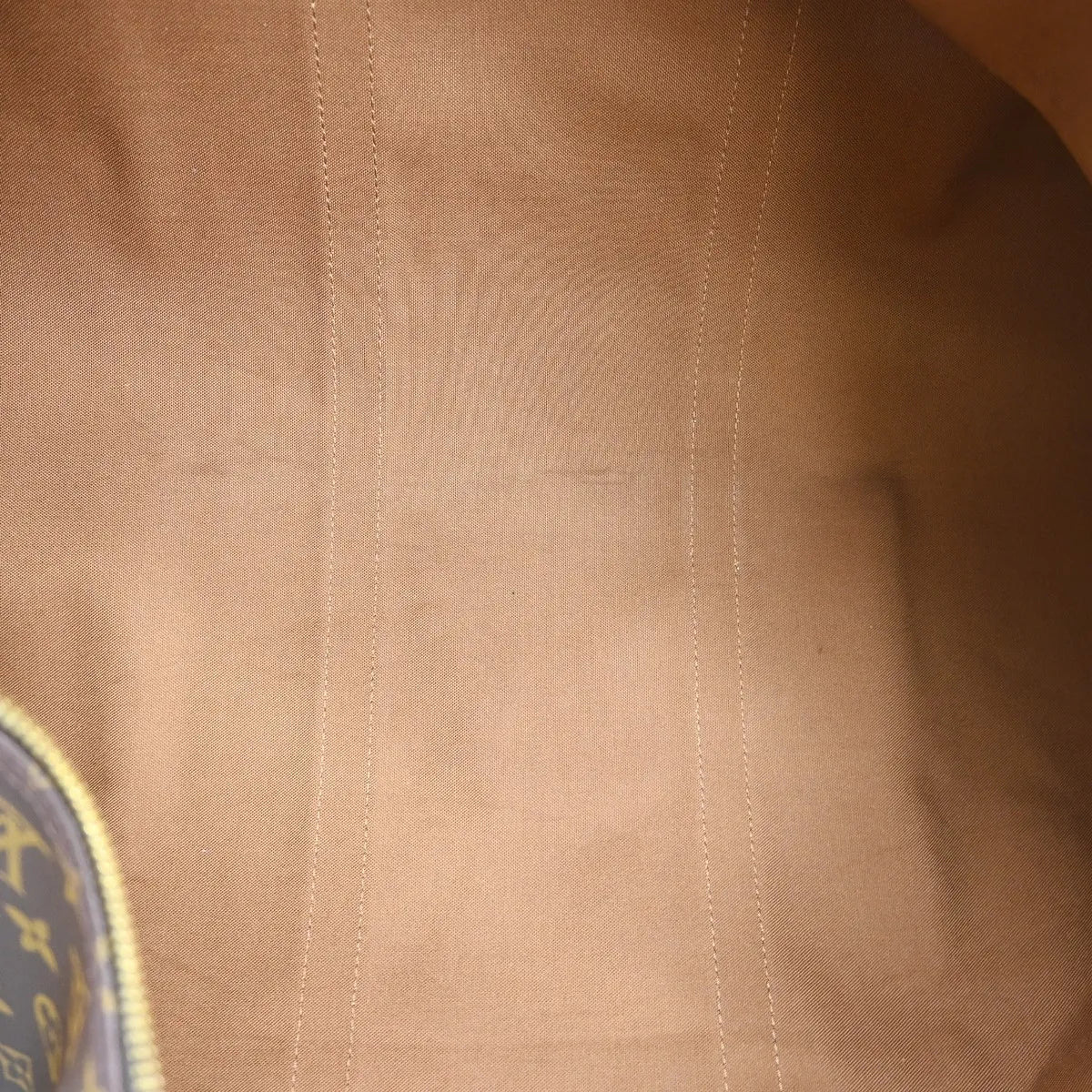 Louis Vuitton Keepall Monogram Canvas Brown Canvas Travel Bag Bag (Pre-Owned)