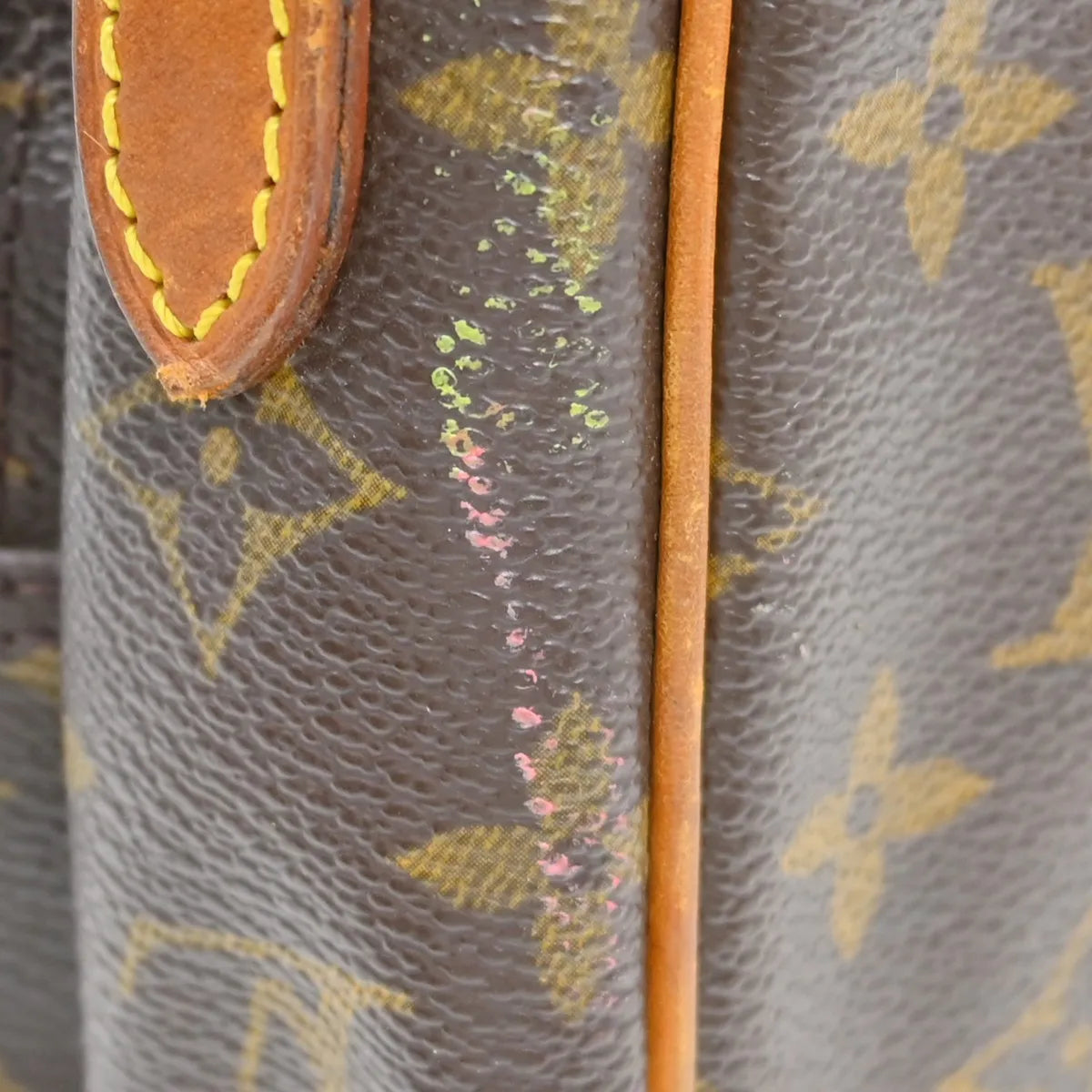 Louis Vuitton Amazone Monogram Canvas Brown Canvas Shoulder Bag Bag (Pre-Owned)