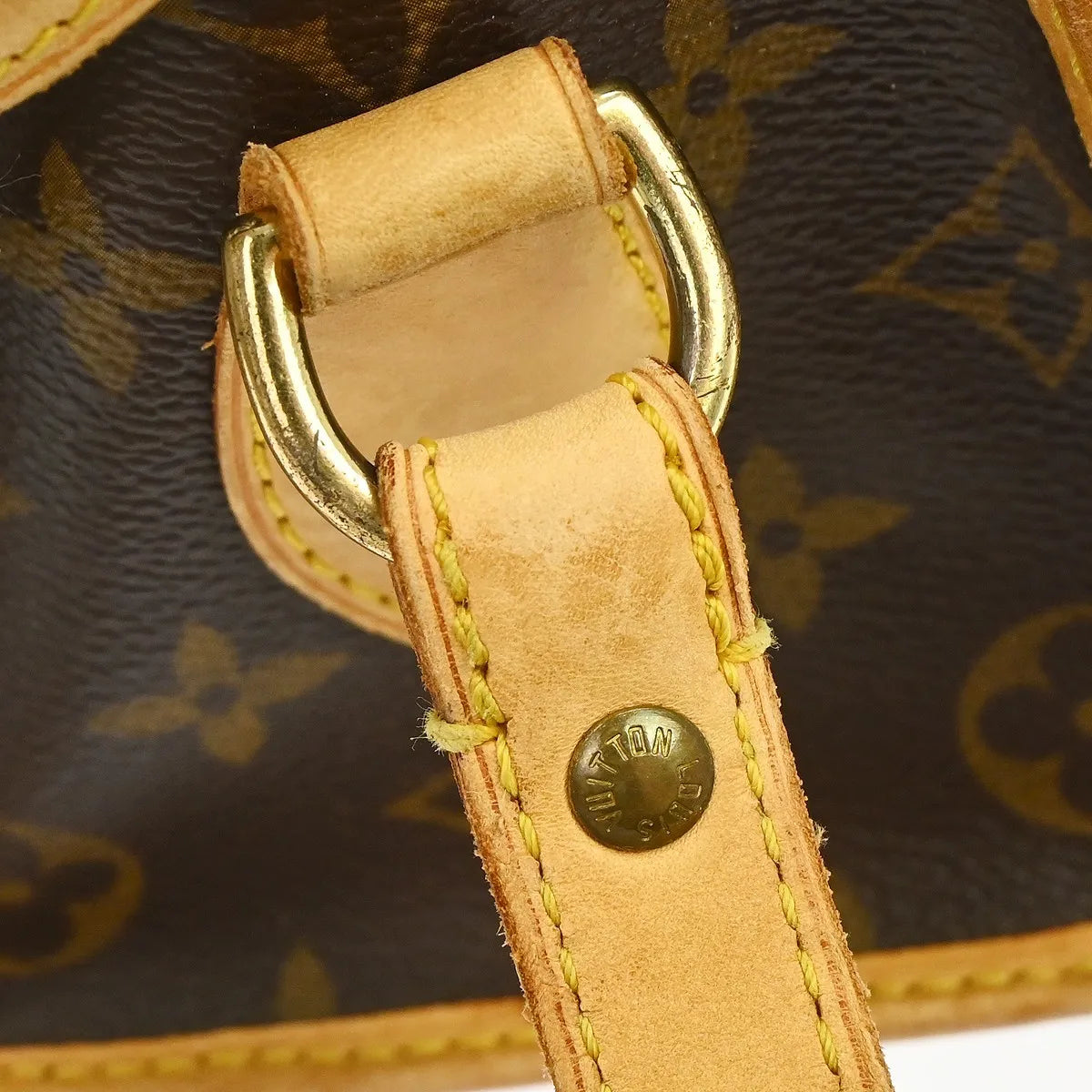 Louis Vuitton Popincourt Monogram Canvas Brown Canvas Shoulder Bag Bag (Pre-Owned)
