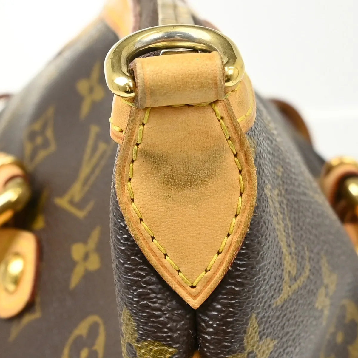 Louis Vuitton Palermo Monogram Canvas Brown Canvas Tote Bag Bag (Pre-Owned)