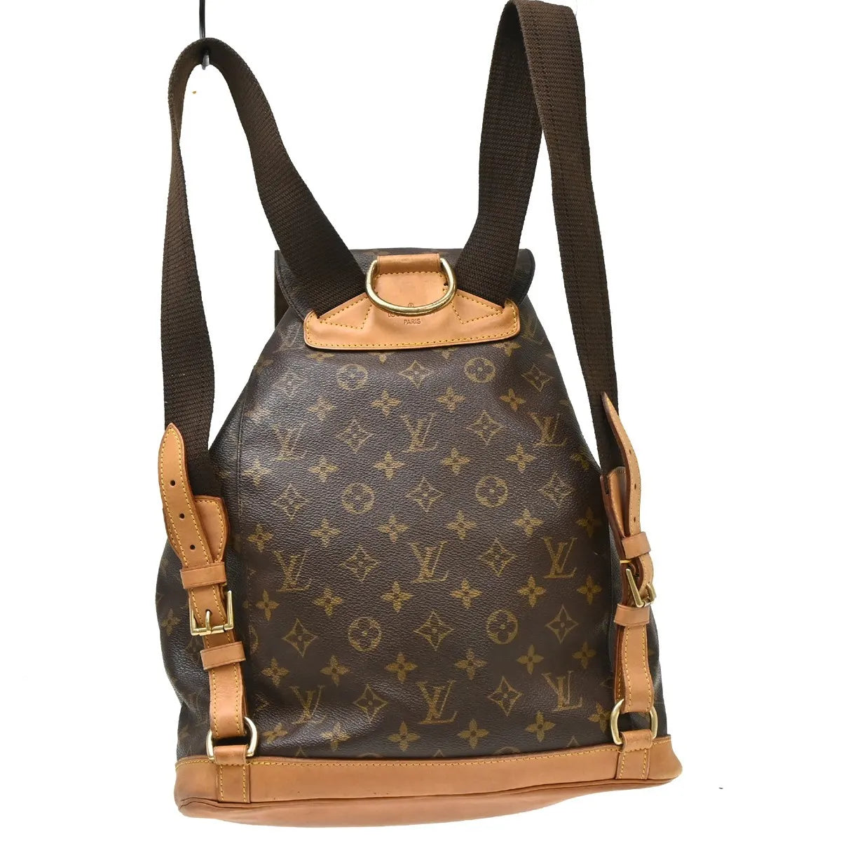Louis Vuitton Montsouris Monogram Canvas Brown Canvas Backpack Bag (Pre-Owned)