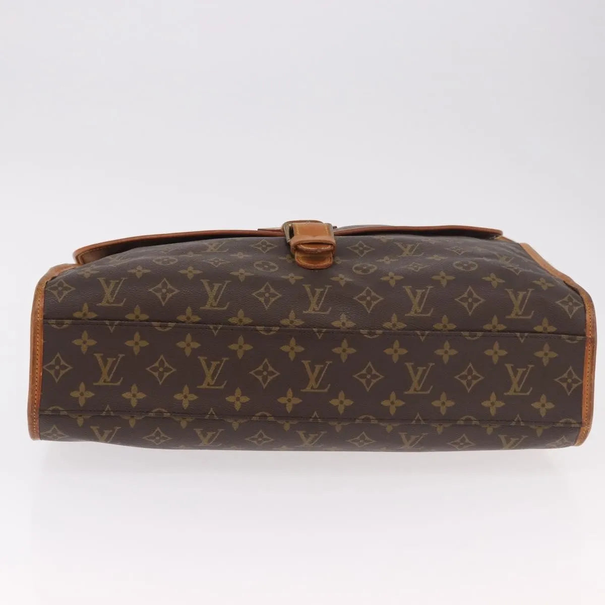 Louis Vuitton Beverly Monogram Canvas Brown Canvas Handbag (Pre-Owned)