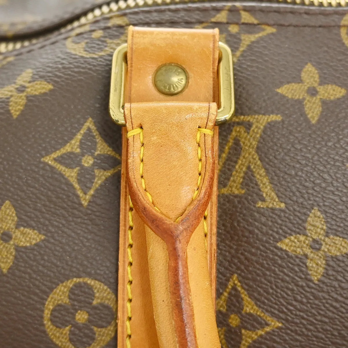 Louis Vuitton Keepall Monogram Canvas Brown Canvas Travel Bag Bag (Pre-Owned)