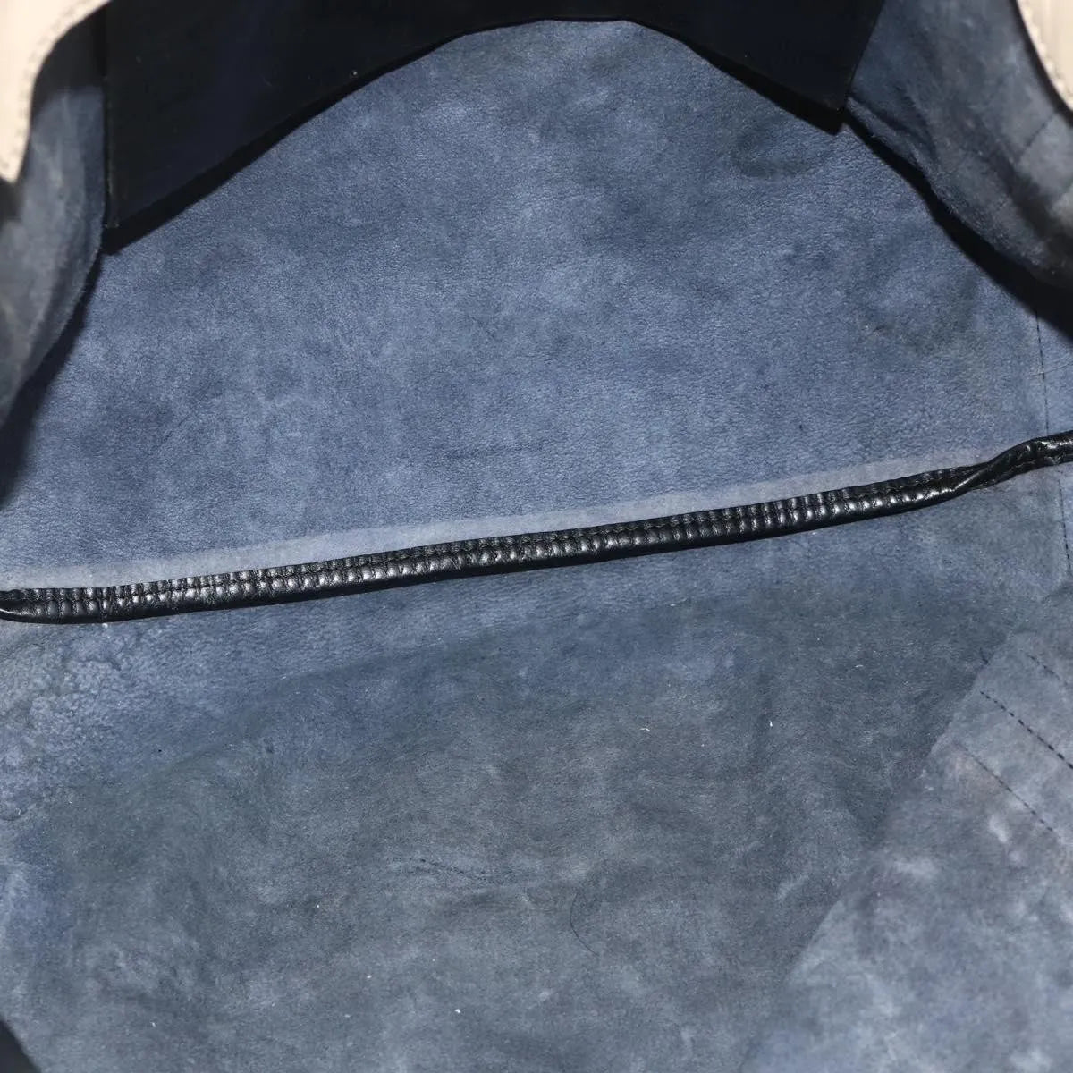 Chloe Alice Tote Leather Navy Leather Tote Bag Bag (Pre-Owned)